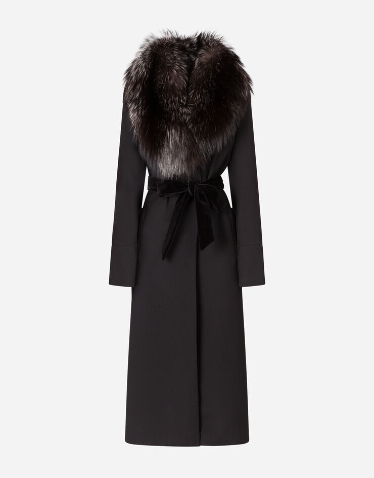 Fur Collar All Matching Graceful Woolen Jacket