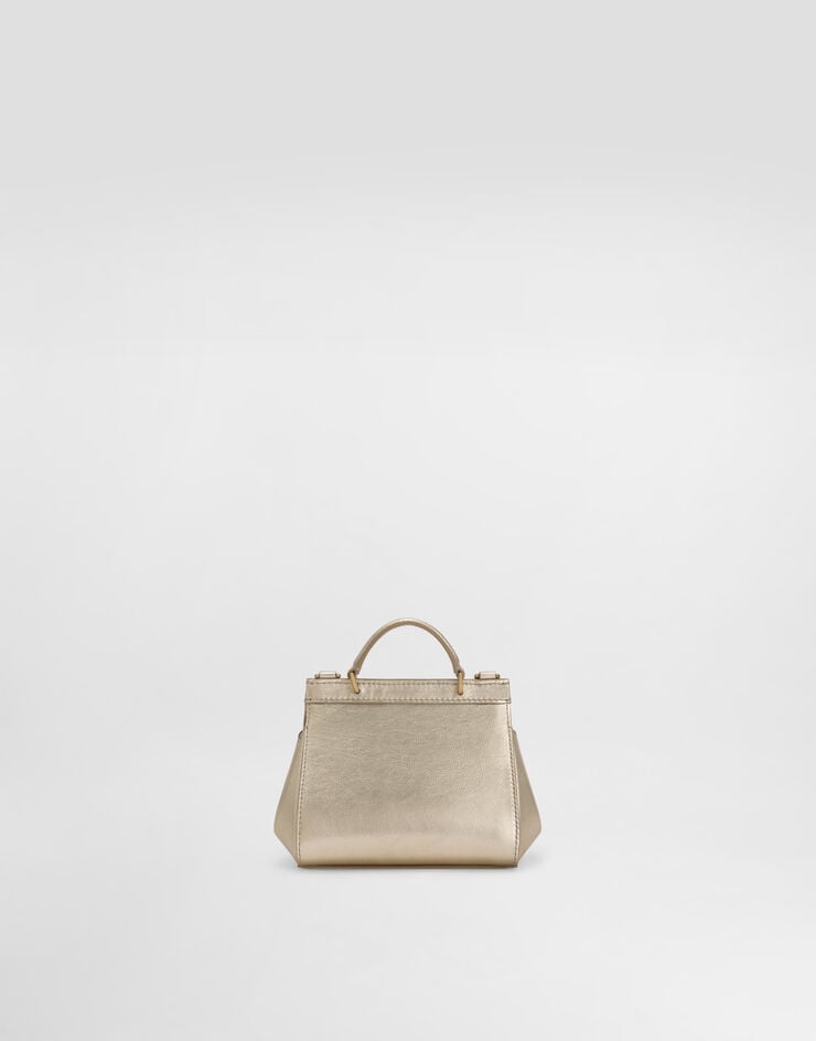 Dolce & Gabbana Sicily calfskin handbag with rhinestones Multicolor EB0003A3G25