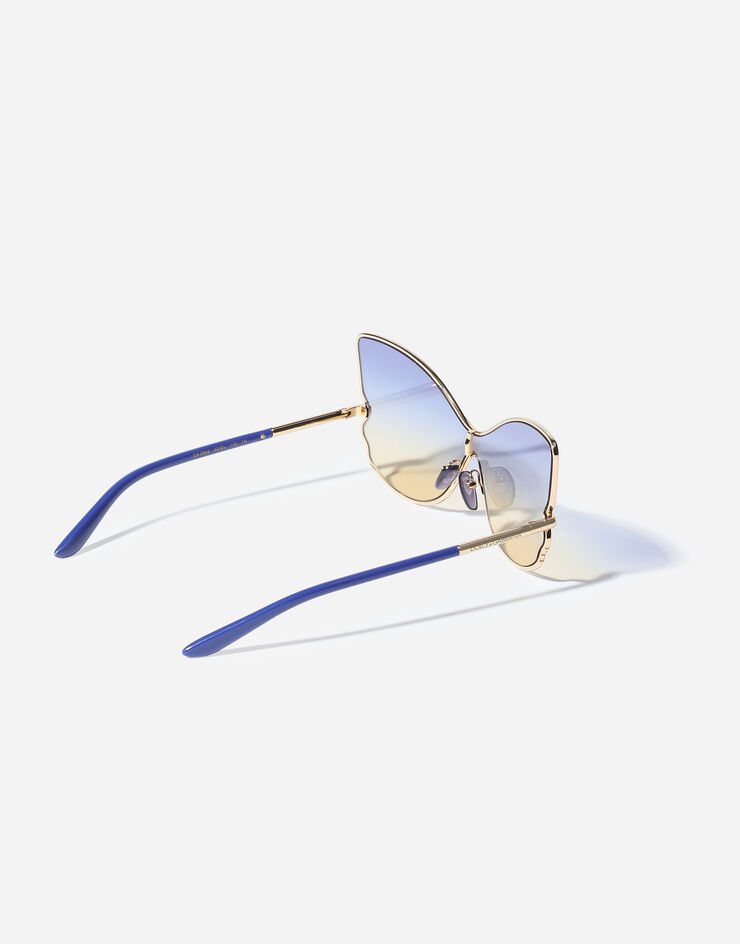 Dolce & Gabbana Солнцезащитные очки формы «бабочка» Blue VG200IVM2EL