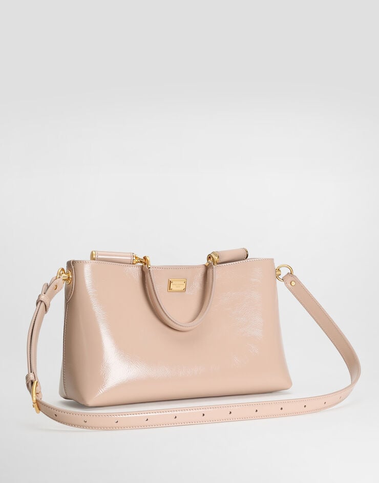 Dolce & Gabbana Vittoria calfskin handbag Dolce & Gabbana Vittoria calfskin handbag Beige BB7896AZ000