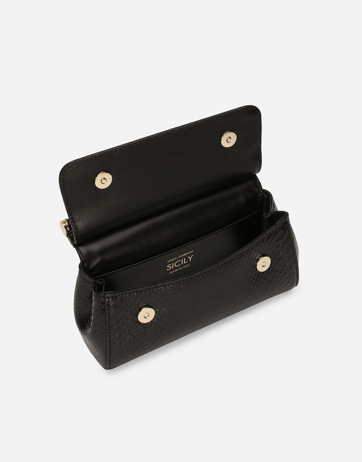 Dolce & Gabbana Sicily 小号手袋 黑 BB7116A2111