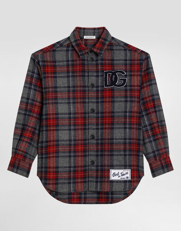 Dolce & Gabbana Tartan shirt Multicolor L44S57FQMFZ