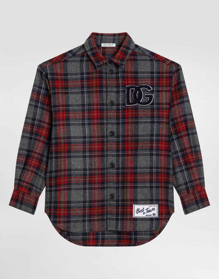 Dolce & Gabbana Tartan shirt Multicolor L44S57FQMFZ