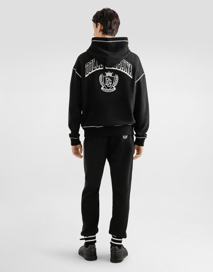 Dolce & Gabbana Techno fleece joggers Dolce & Gabbana Techno fleece joggers Black GVS2HZFUS37