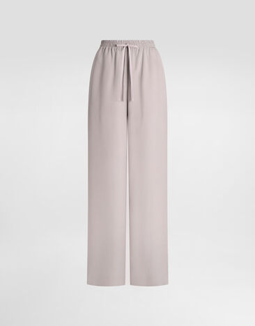 Dolce & Gabbana Crêpe marocain trousers Multicolor I3K10WFU1MD