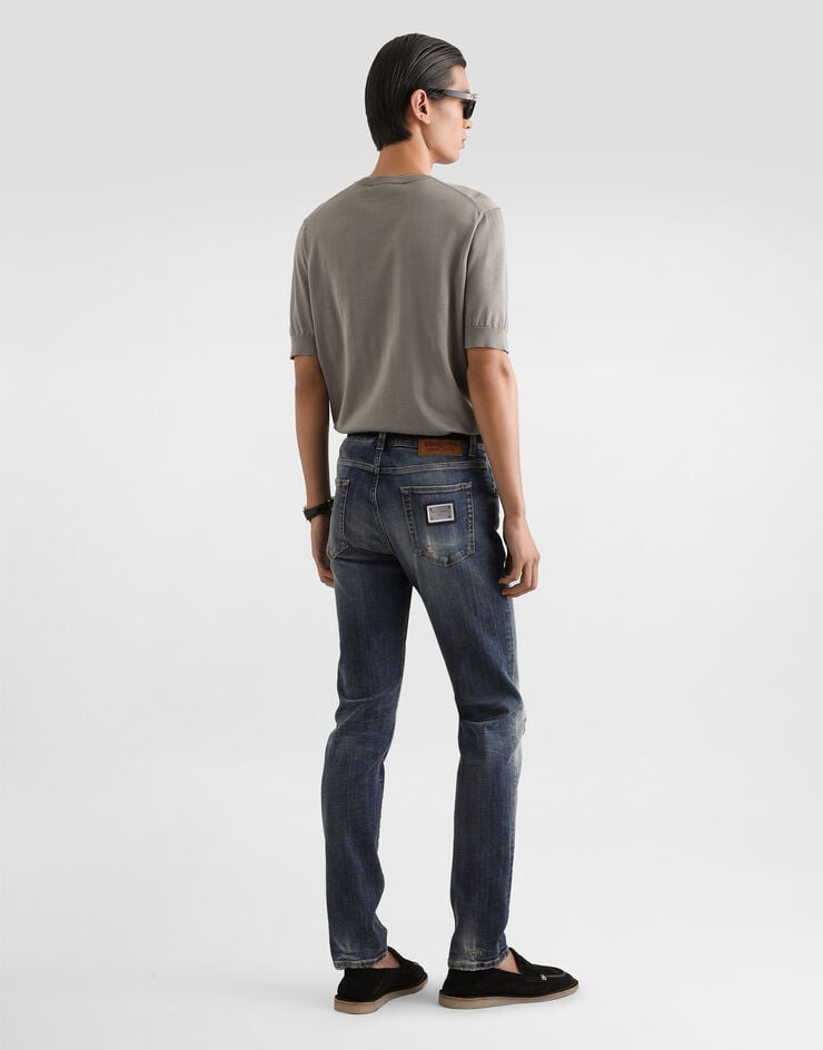 Dolce & Gabbana Denim trousers Multicolor GY07CDG8OJ9