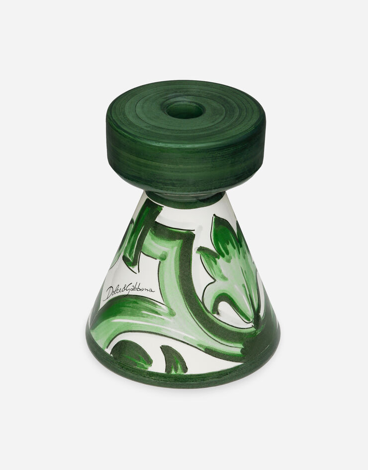 Dolce & Gabbana Ceramic Candle Holder small Multicolor TCC188TCACD