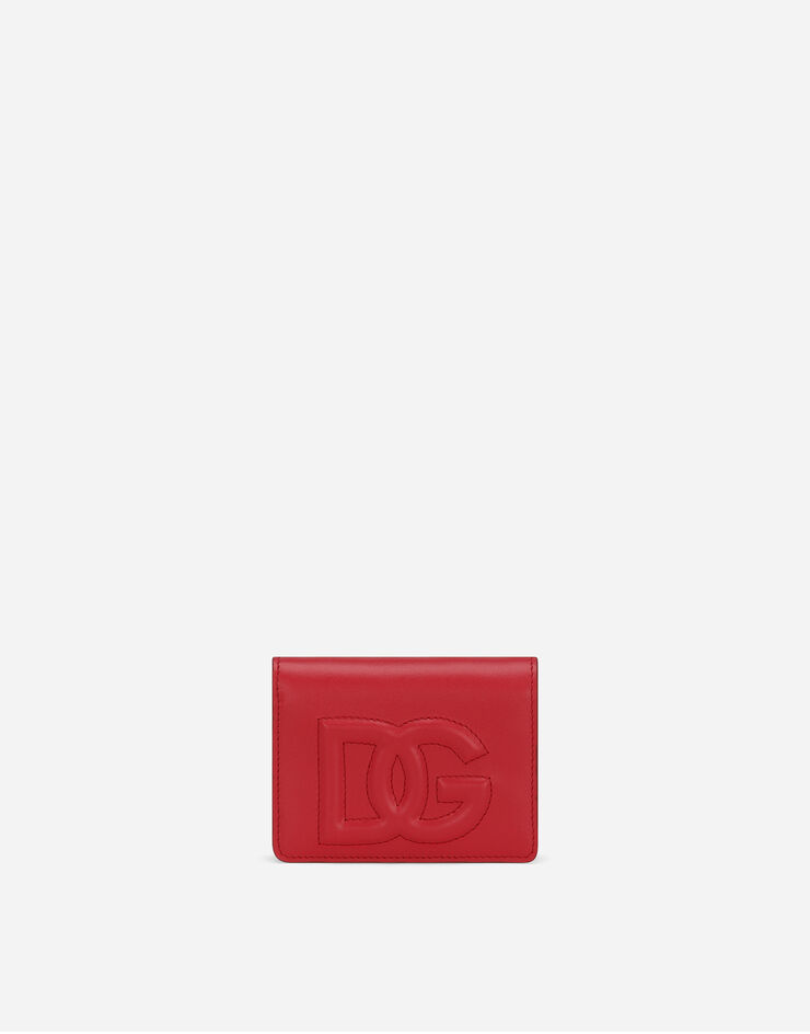 Dolce & Gabbana DG Logo continental wallet Red BI1211AG081