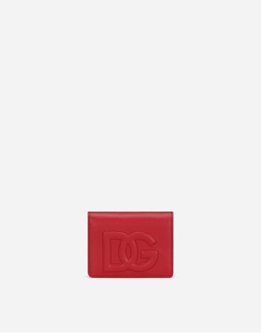 Dolce & Gabbana DG Logo コンチネンタルウォレット レッド BI1211AG081