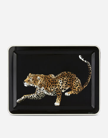 Dolce & Gabbana Wooden Tray large Multicolor TC0107TCALR