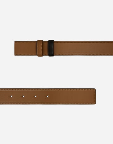 Dolce & Gabbana Reversible calfskin belt strap Multicolor BC4803AO729