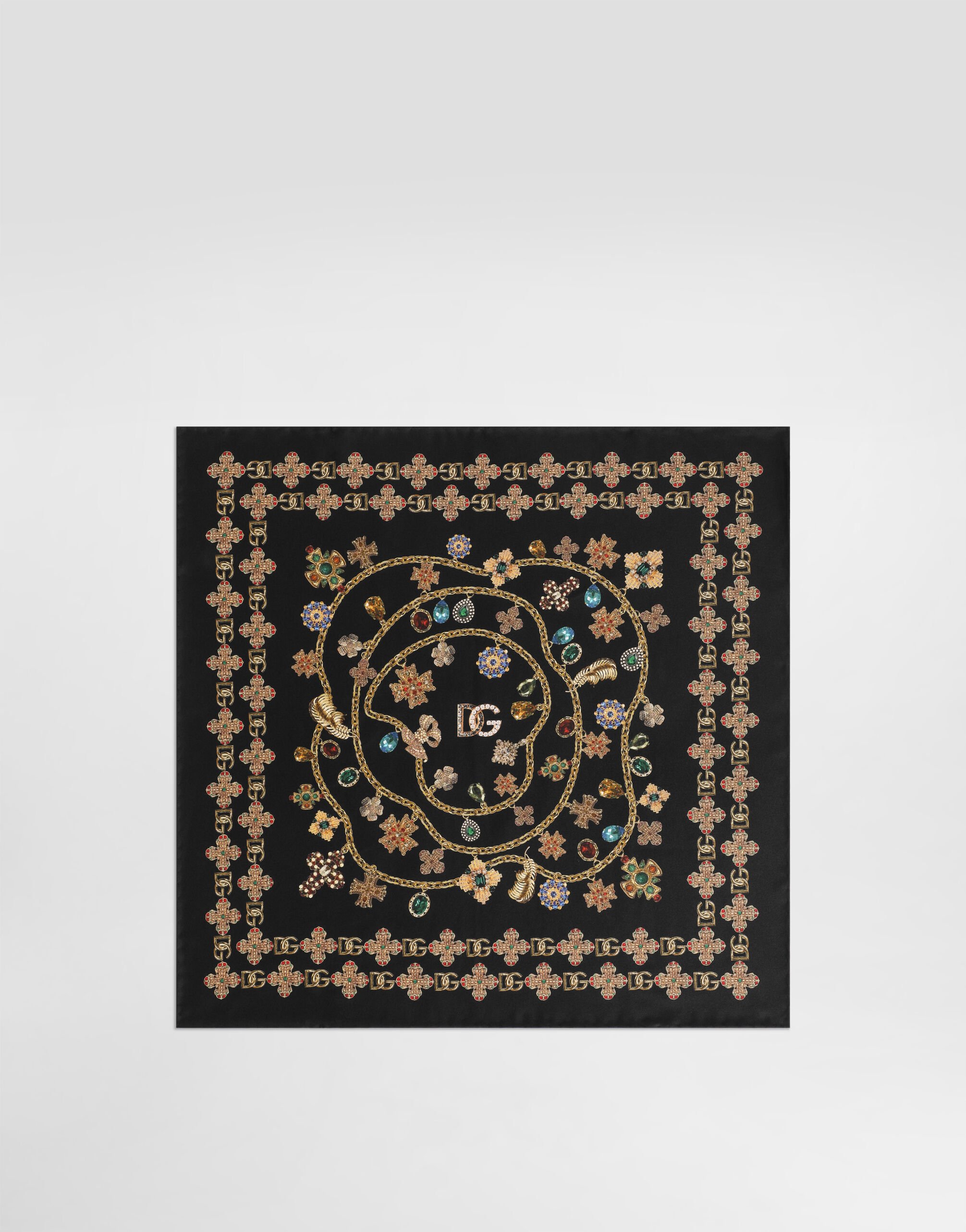 Dolce & Gabbana 完売商品 シルクスカーフ Dolce & Gabbana(ドルチェ&ガッバーナ) スカーフ(レディース