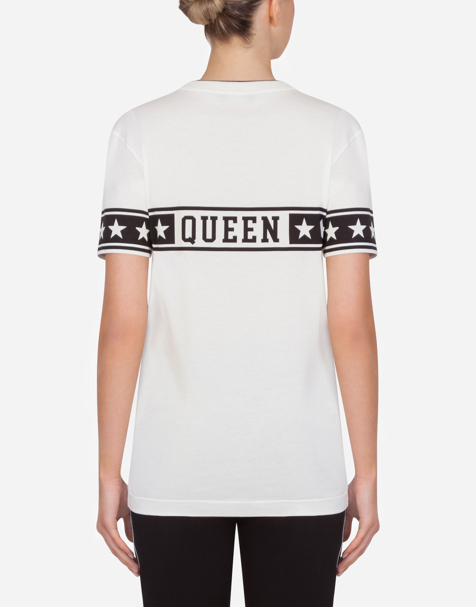 MILLENNIALS STAR PRINT JERSEY T SHIRT