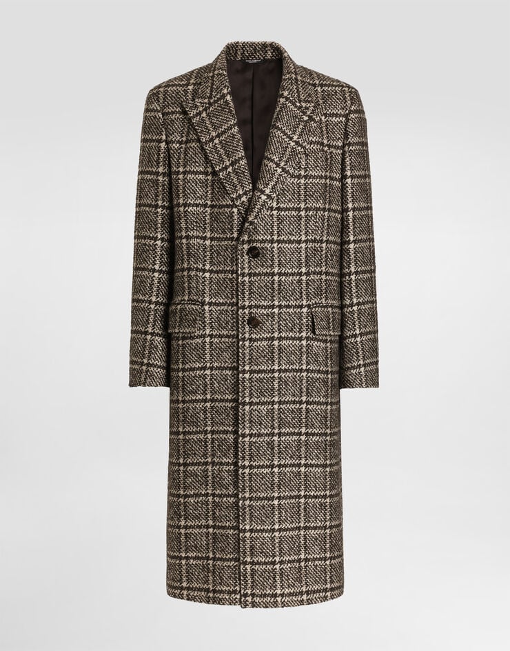 Dolce & Gabbana Single-breasted check coat Dolce & Gabbana Single-breasted check coat Multicolor G061BTFQZAW