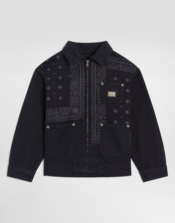 Dolce & Gabbana Canvas jacket Dolce & Gabbana Canvas jacket Multicolor L42BA0LY112