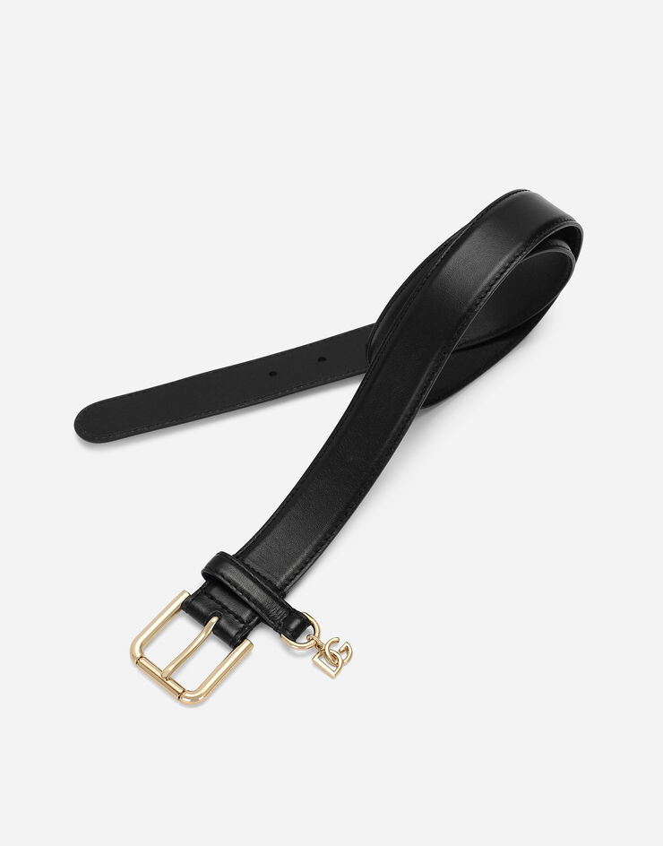 Dolce & Gabbana DG charm belt Noir BE1635AW576