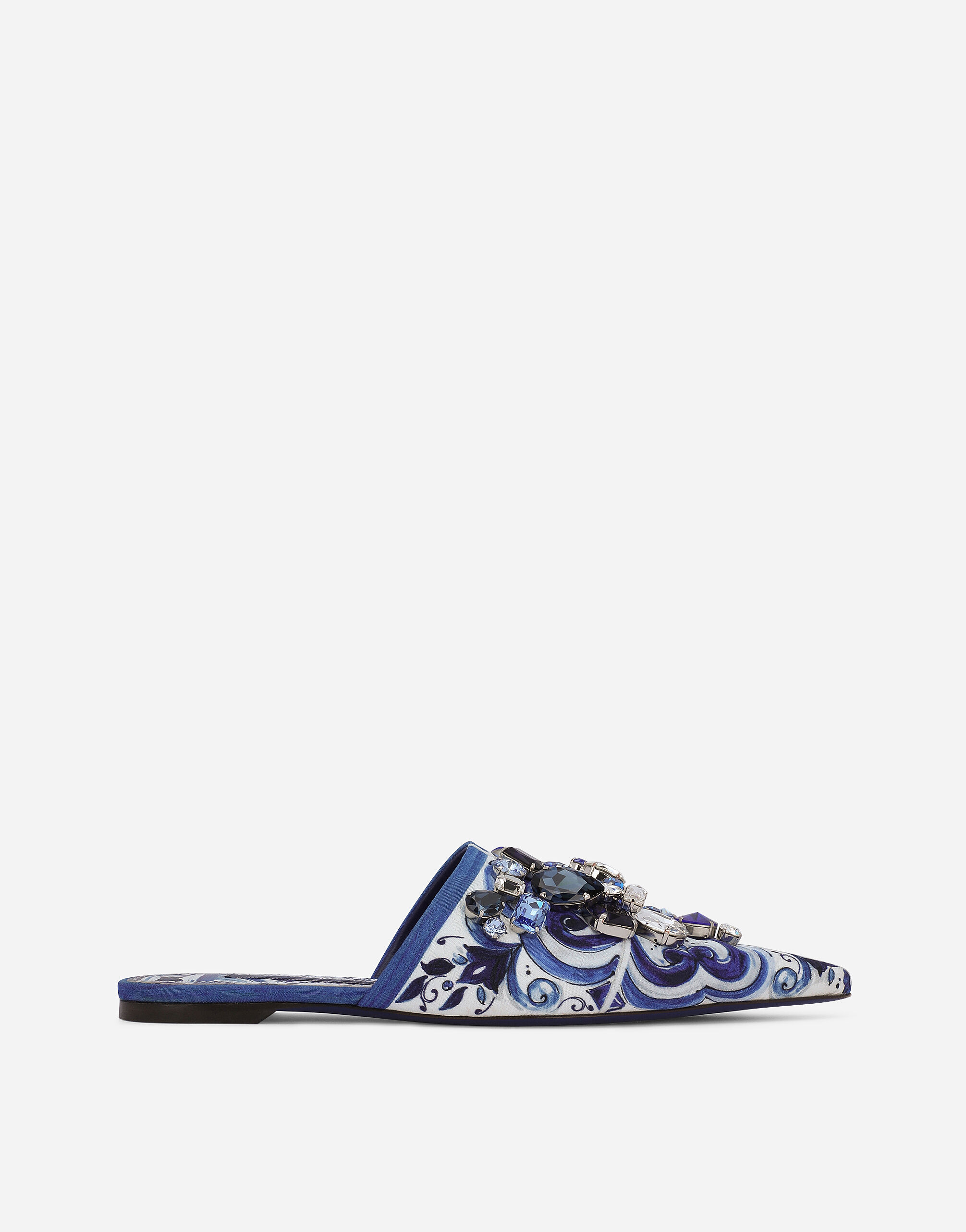 Brocade mules hot sale