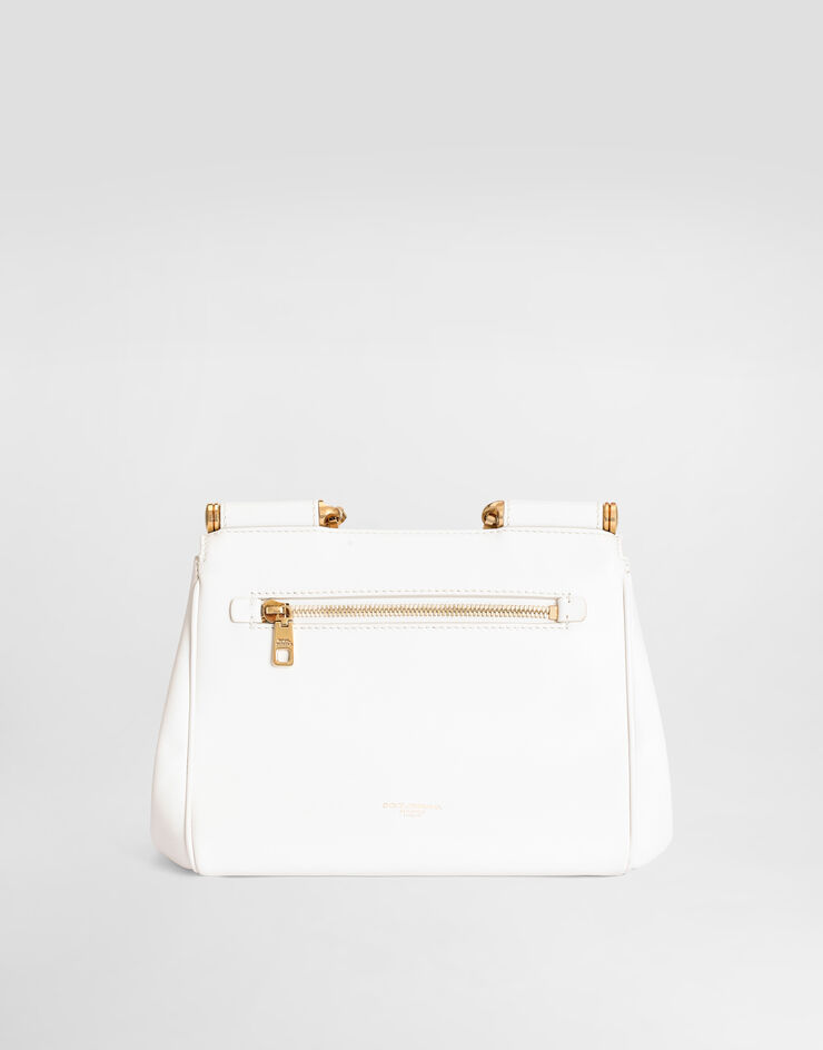 Dolce & Gabbana Small My Sicily handbag in calfskin White BB7781B7321