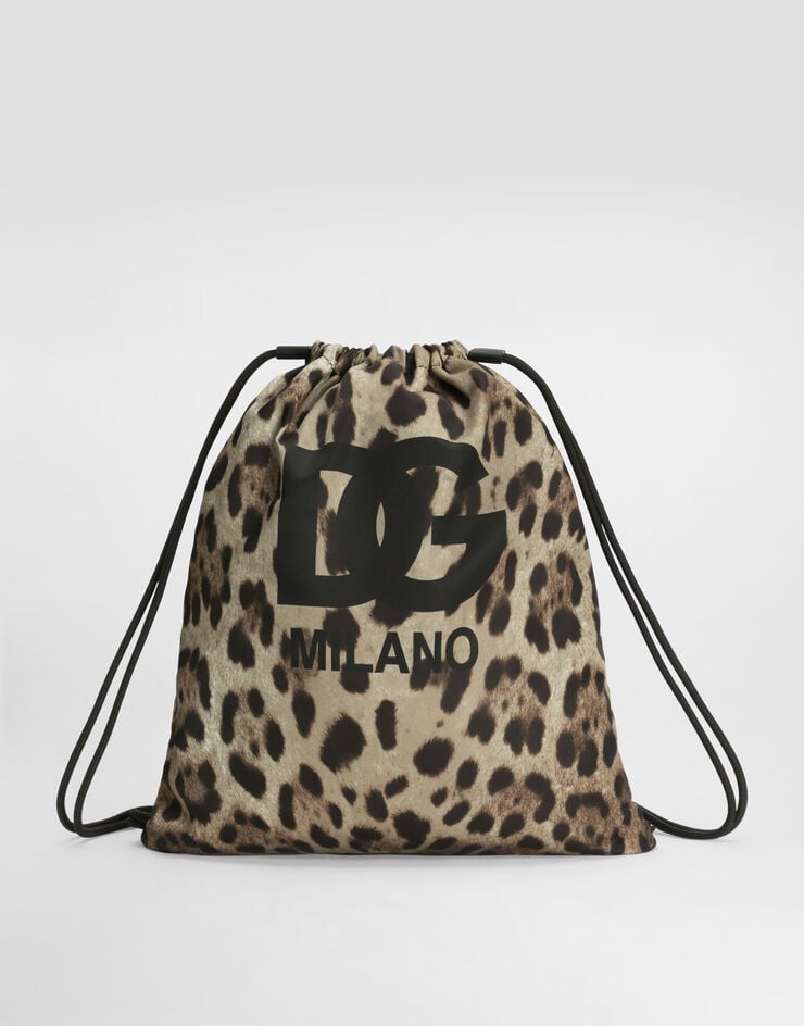 Dolce & Gabbana Leo-print nylon backpack Multicolor EB0132AZ600