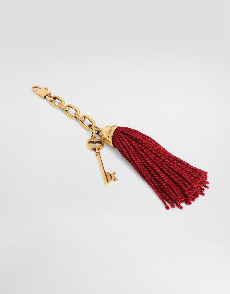 Dolce & Gabbana Tassel keychain Multicolor BI3488A0505