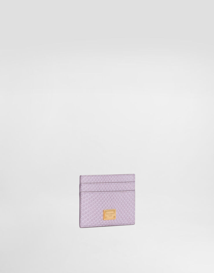 Dolce & Gabbana Python card holder Dolce & Gabbana Python card holder Lilac BI0330A2J57