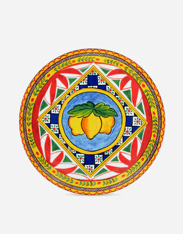Dolce & Gabbana Porcelain Charger Plate Multicolor TC0010TCA88