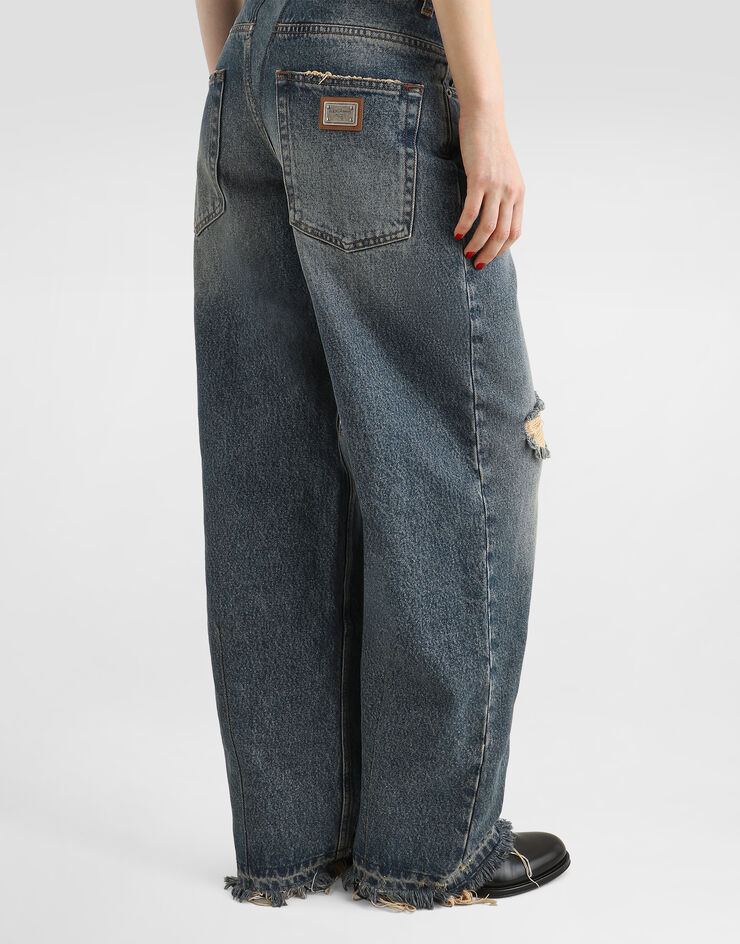 Dolce & Gabbana 5-pocket denim trousers Dolce & Gabbana 5-pocket denim trousers Multicolor FTDQHDG8OY4
