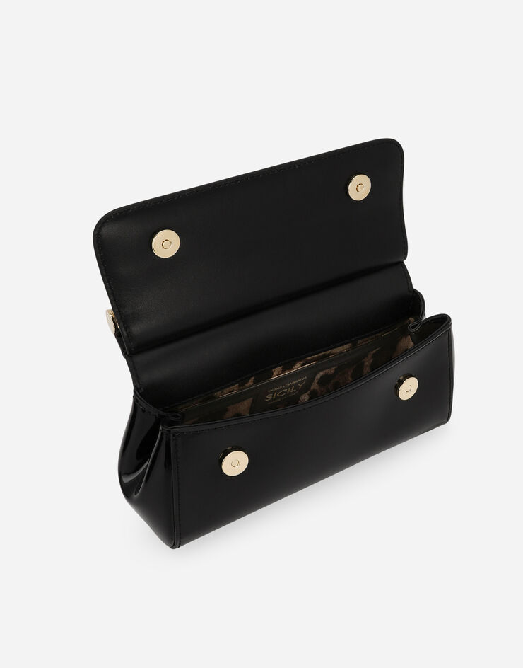 Dolce & Gabbana حقيبة يد Sicily صغيرة أسود BB7116A1037