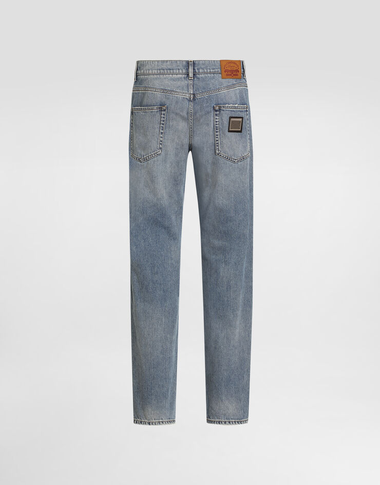 Dolce & Gabbana سروال دنيم Multicolor GP02XDG8OV8