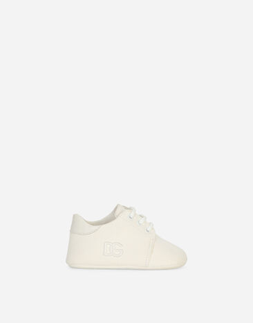 Dolce & Gabbana Zapatilla de ante Blanco L0EGG2FU1L6