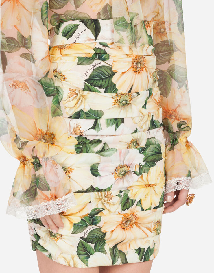 Dolce & Gabbana  ЦВЕТОЧНЫМ ПРИНТОМ F5L23TIS1E5