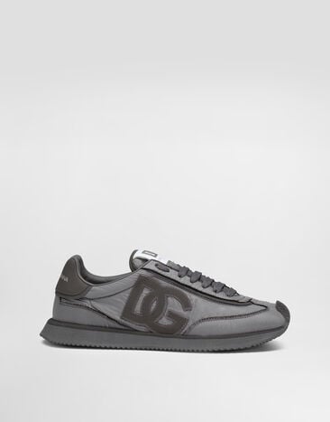 Dolce & Gabbana DG Cushion fabric sneakers Grey CS2288AF992