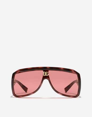 Dolce & Gabbana DG Crossed Sunglasses Pink havana VG6205VN669