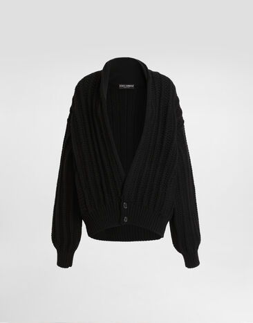 Dolce & Gabbana Virginwool cardigan Black FXVCWTJCVZ2