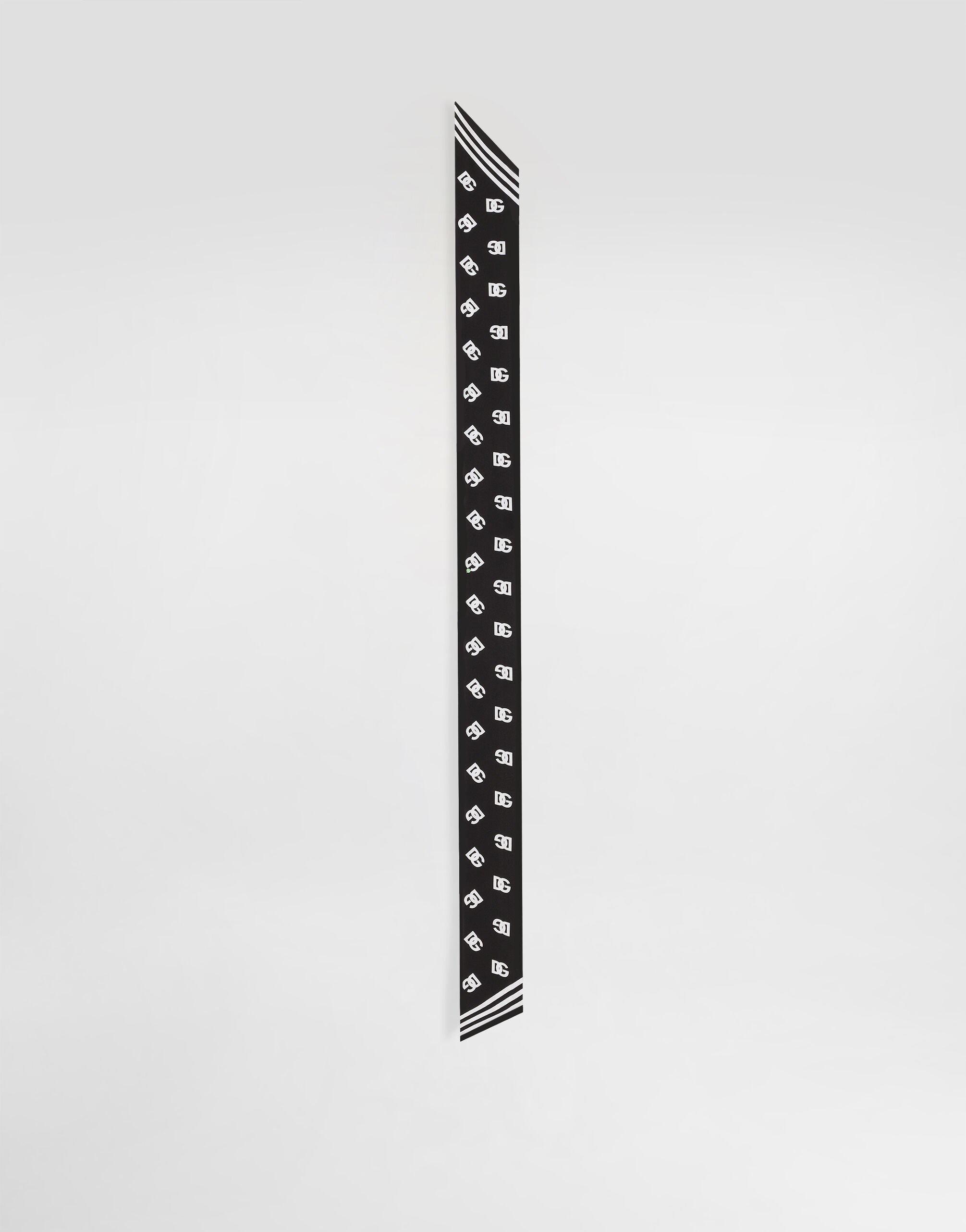 Twill headscarf with all-over DG logo print in Print for Twill headscarf with all-over DG logo print in Print for