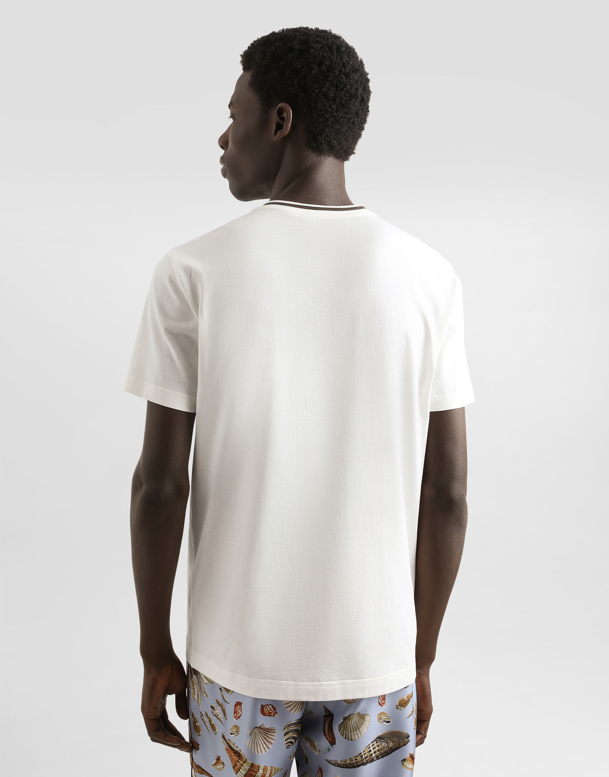 Jersey t-shirt in White for Men | Dolce&Gabbana® US