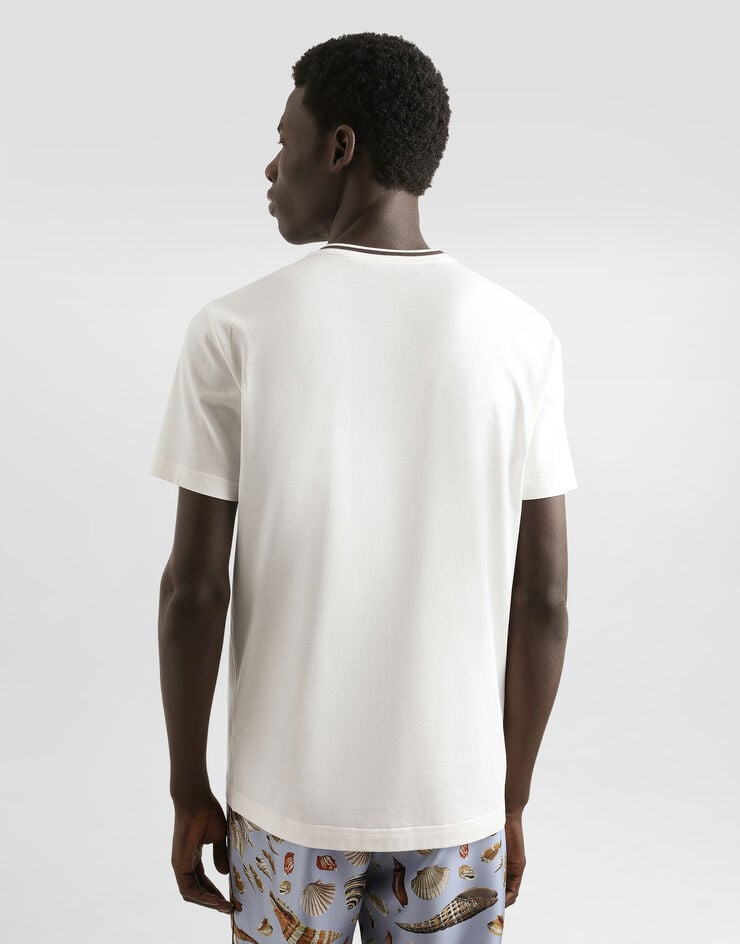 Dolce & Gabbana Jersey t-shirt White G8RA2ZFU7EQ