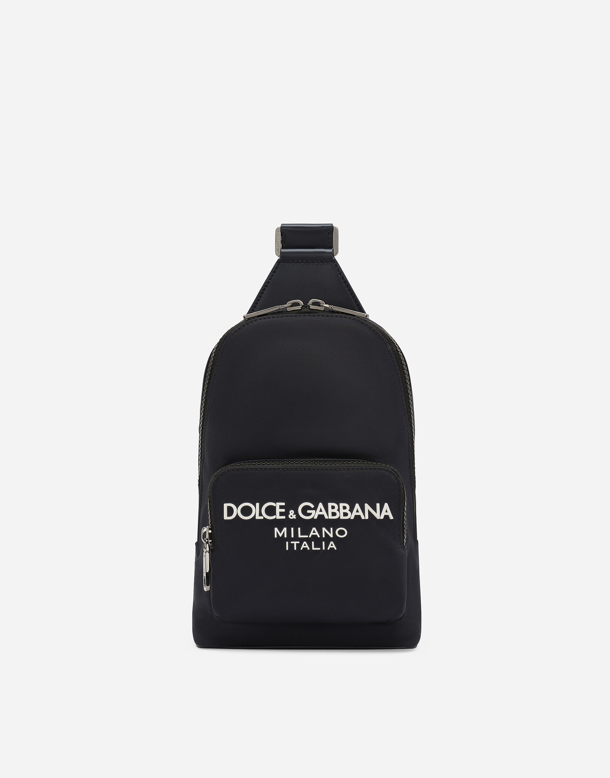 Dolce & Gabbana Sac à dos bandoulière en nylon Imprimé BM2259AQ061