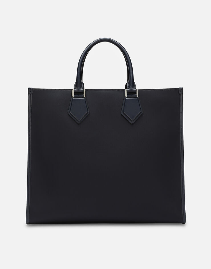Dolce & Gabbana Большая сумка-шоппер из нейлона синий BM2271AG182