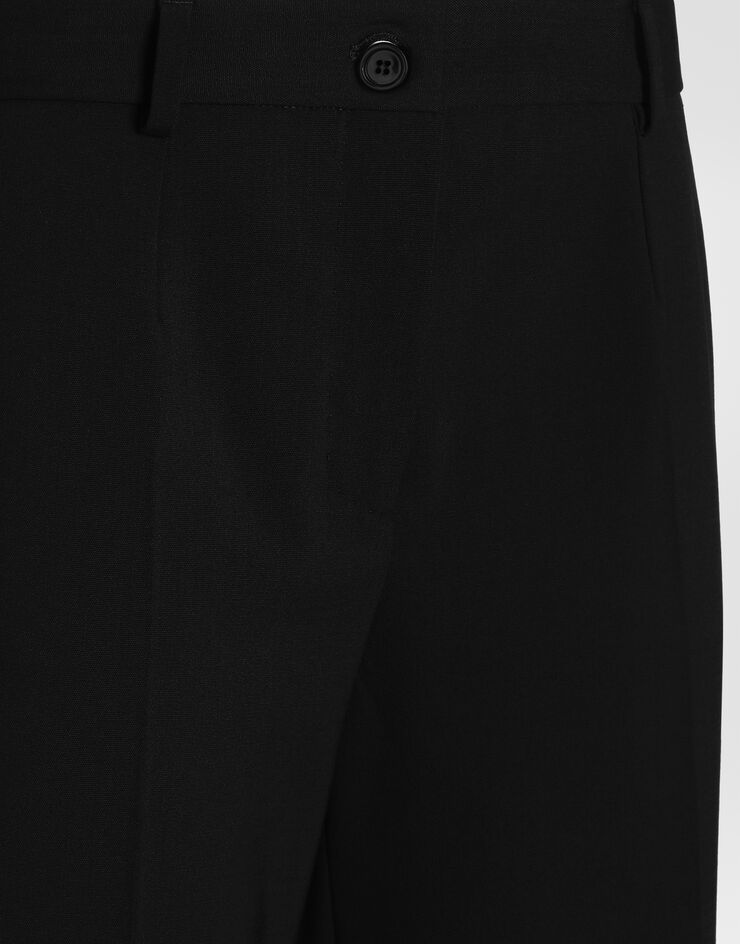 Dolce & Gabbana Micro-ribbed trousers Dolce & Gabbana Micro-ribbed trousers Black FTC31TFUBG3