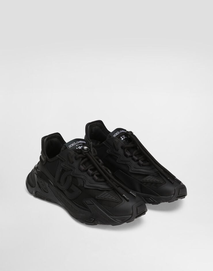 Dolce & Gabbana Day faster sneakers in fabric Black CS2355AG363
