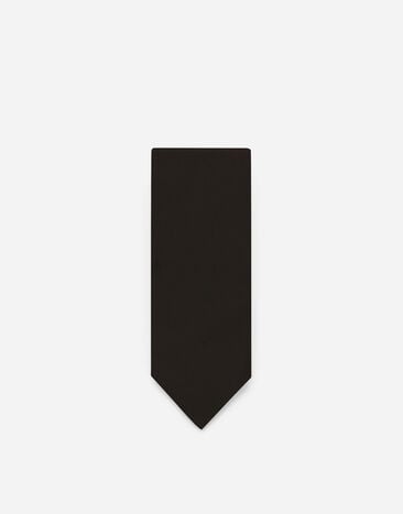 Dolce & Gabbana Silk tie Brown GT149EG0UB1