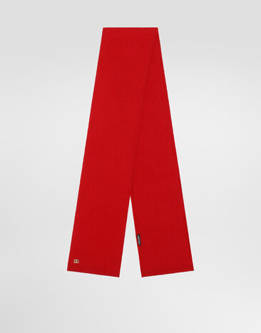 Dolce & Gabbana Virgin wool scarf Red FXR31TJDVNK
