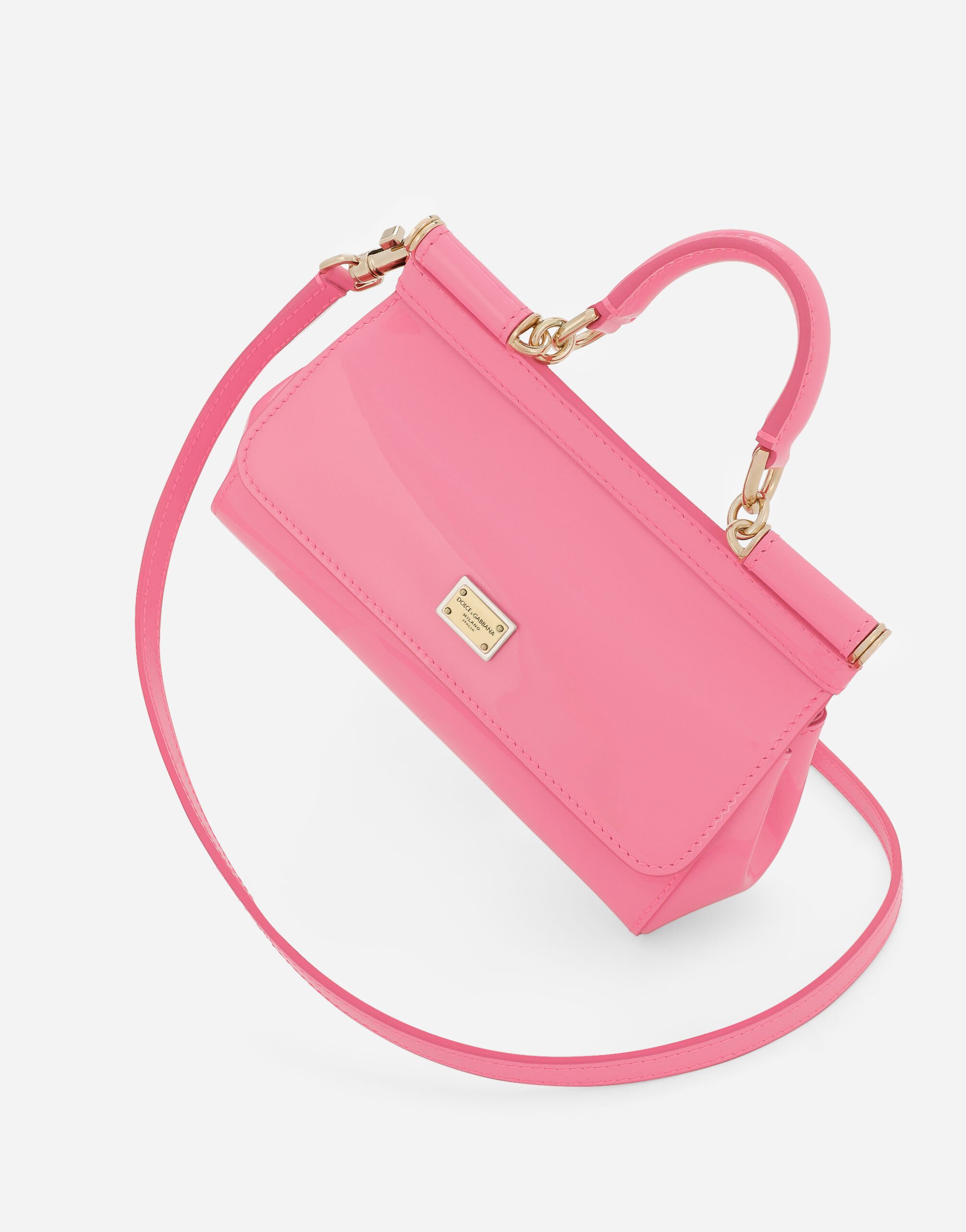 Small Sicily handbag in Pink for Women Dolce Gabbana
