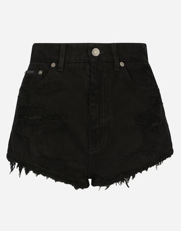 Dolce & Gabbana Shorts vaqueros Azul F9R74DG8KT0