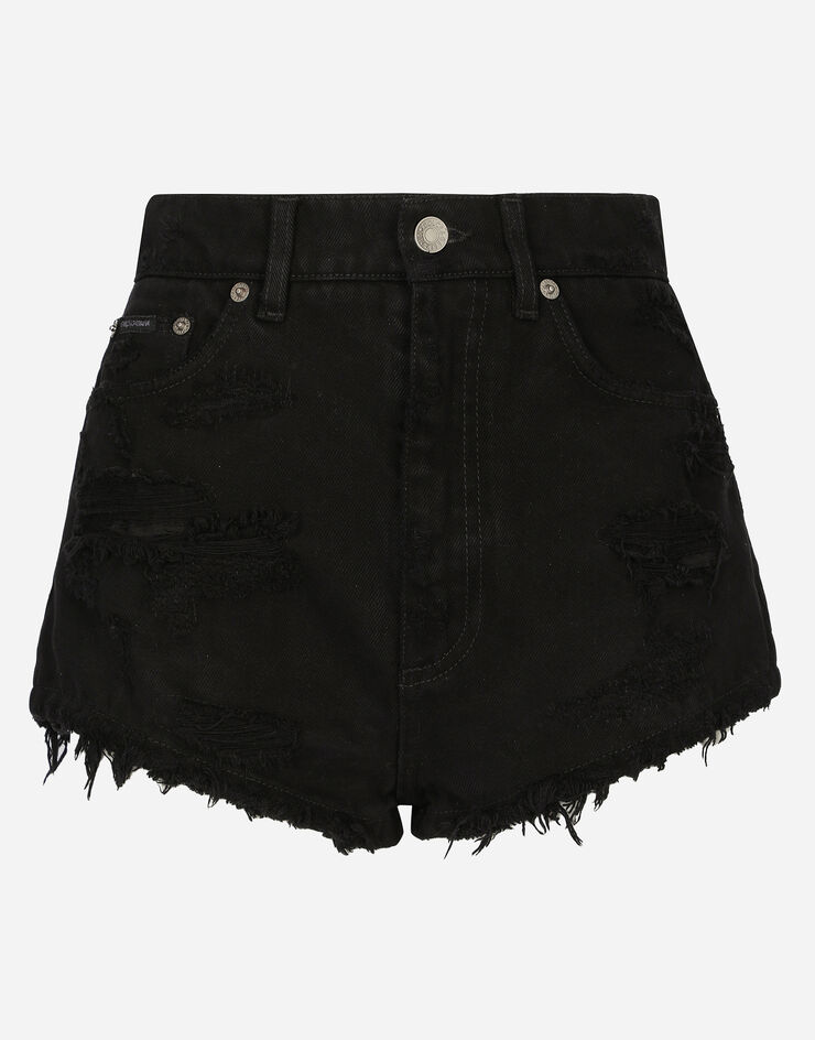 Dolce&Gabbana Shorts in denim Multicolor FTCDEDG8HM0