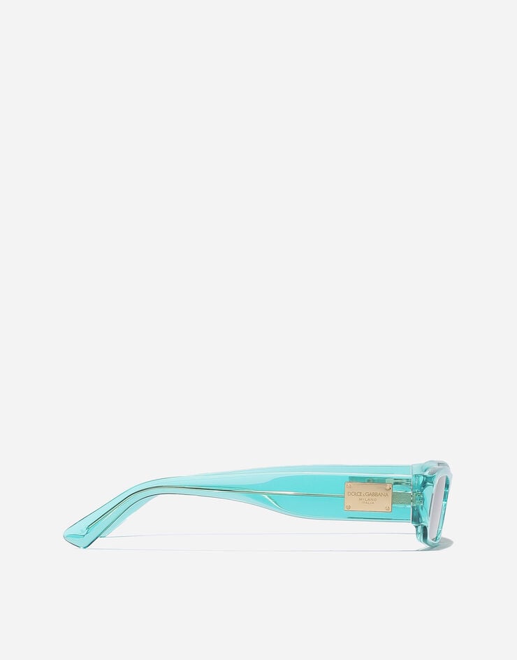 Dolce & Gabbana نظارة شمسية كامب للركمجة أزرق شفاف VG400MVP280