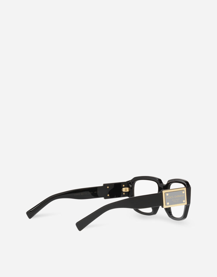 Dolce & Gabbana Солнцезащитные очки Placchetta черный матовый VG4419VP01W