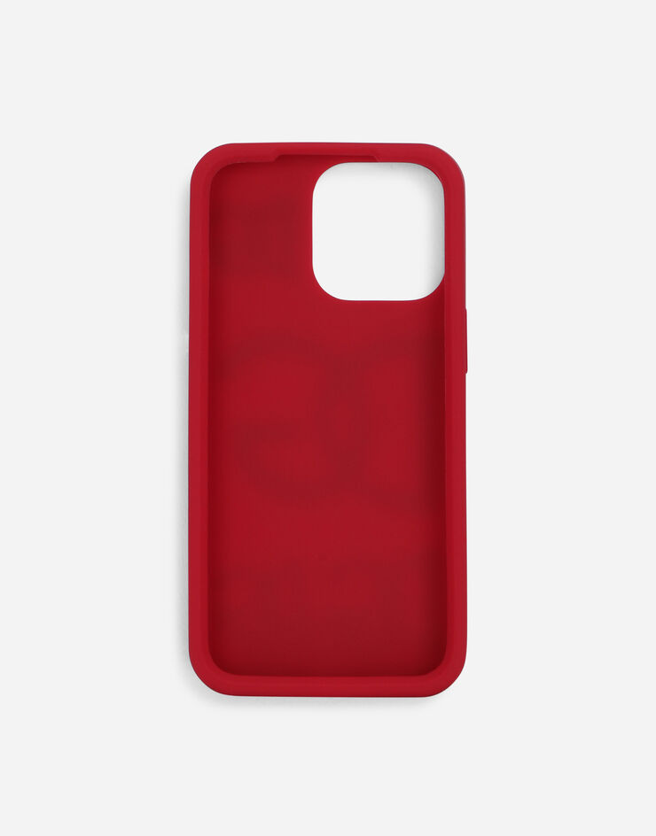 Dolce & Gabbana Rubber iPhone 13 Pro cover Red BP3182AB372