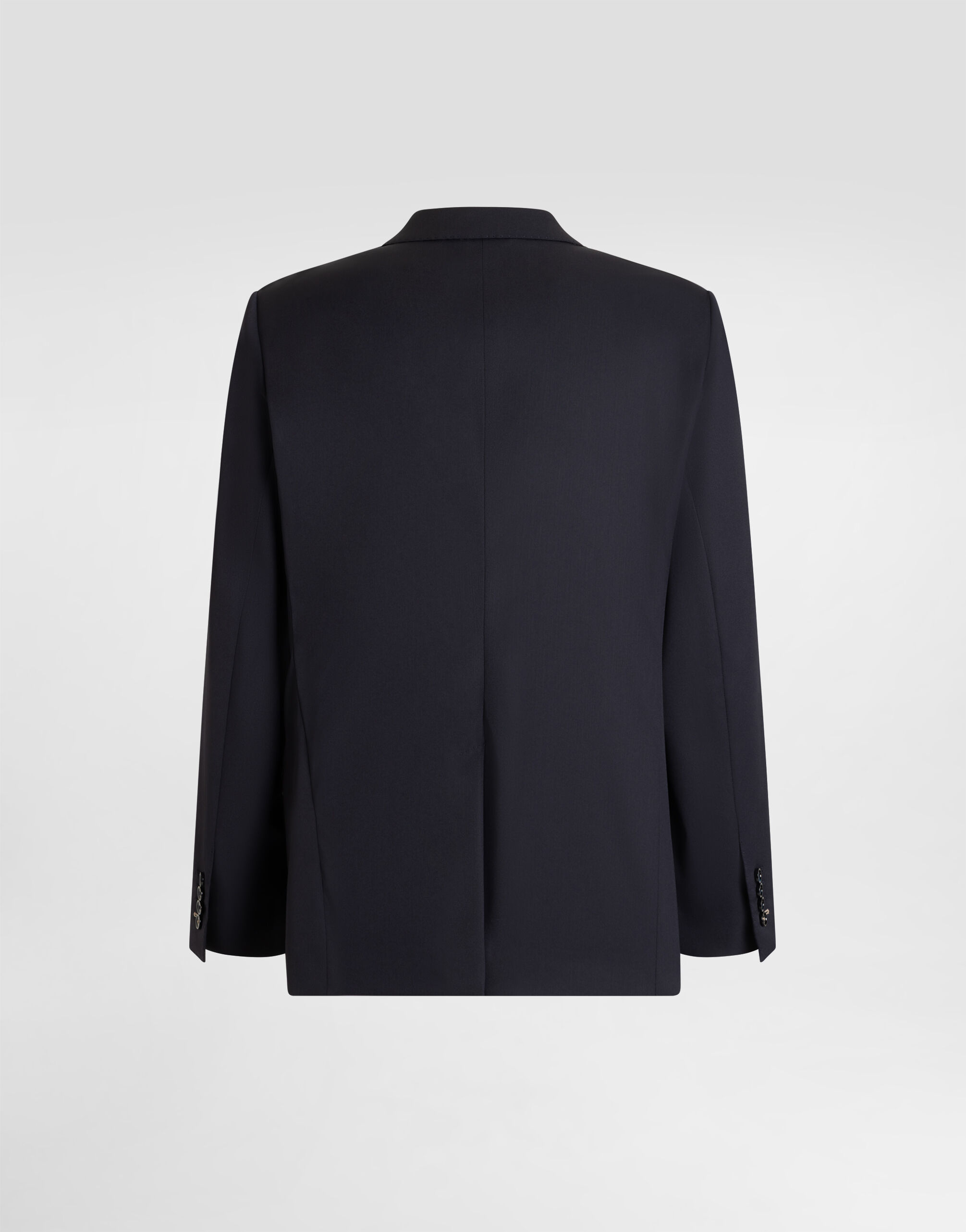 Taormina single-breasted jacket in technical wool - thumbnail 2